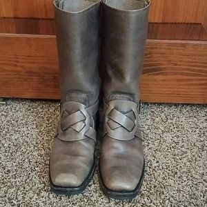 Frye Heath Harness Boots
